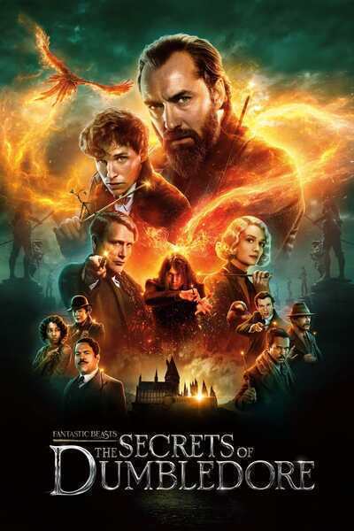 Fantastic Beasts: The Secrets of Dumbledore Hindi Dubbed Movie Poster (2022)