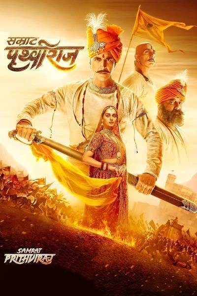 Samrat Prithviraj Hindi Dubbed Movie Poster (2022)