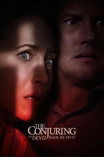 The Conjuring: The Devil Made Me Do It Hindi Dubbed Movie Poster (2021)