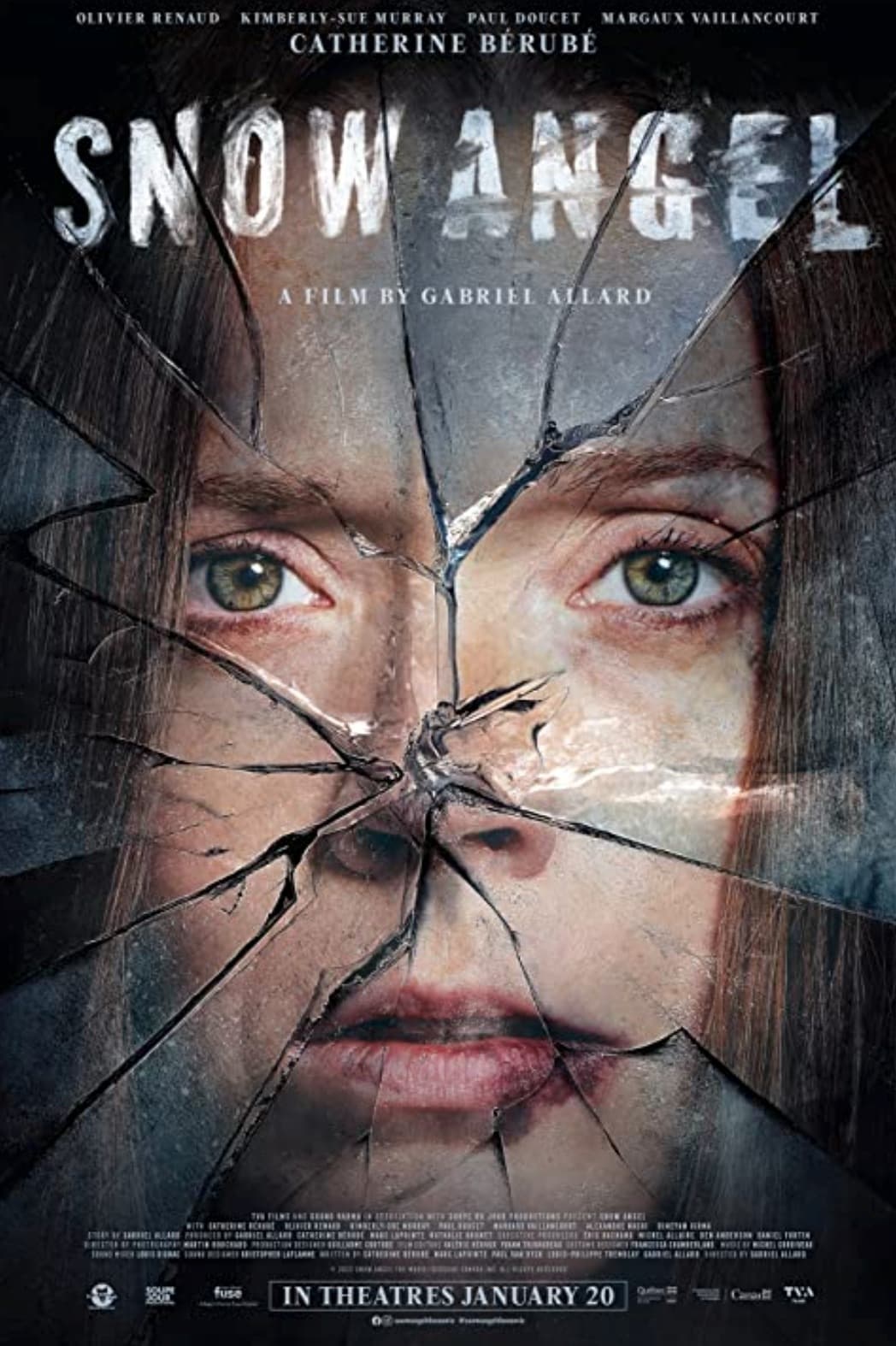 Snow Angel Hindi Dubbed Movie Poster (2023)