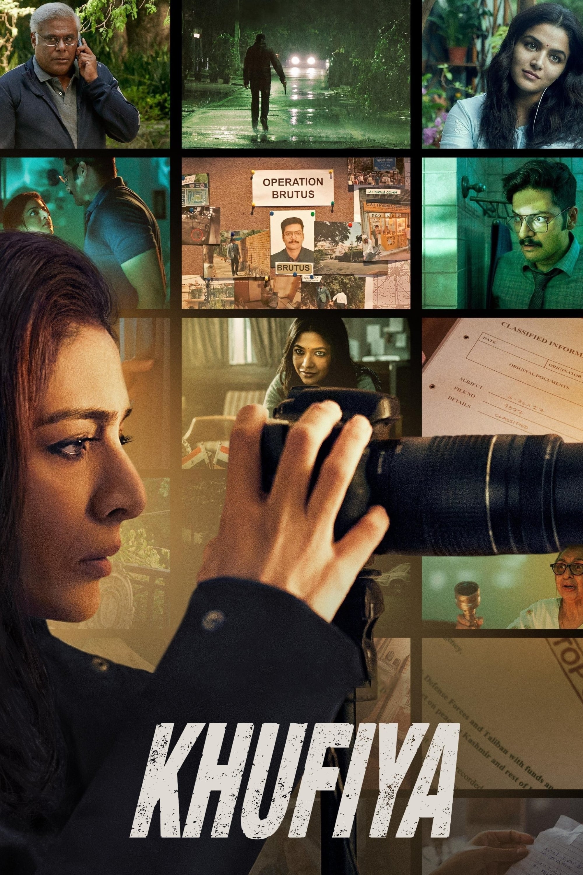 Khufiya Hindi Dubbed Movie Poster (2023)