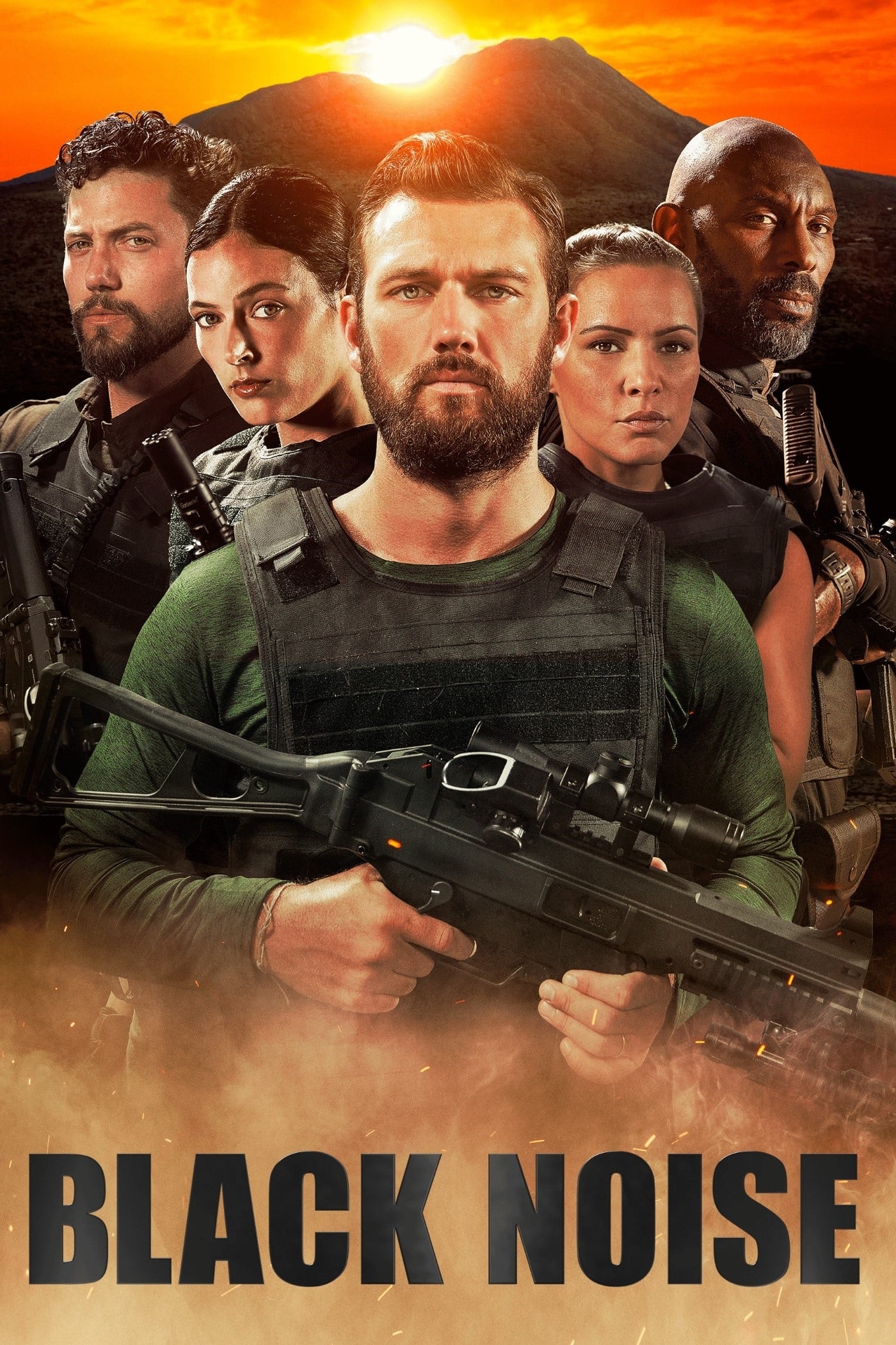 Black Noise Hindi Dubbed Movie Poster (2023)