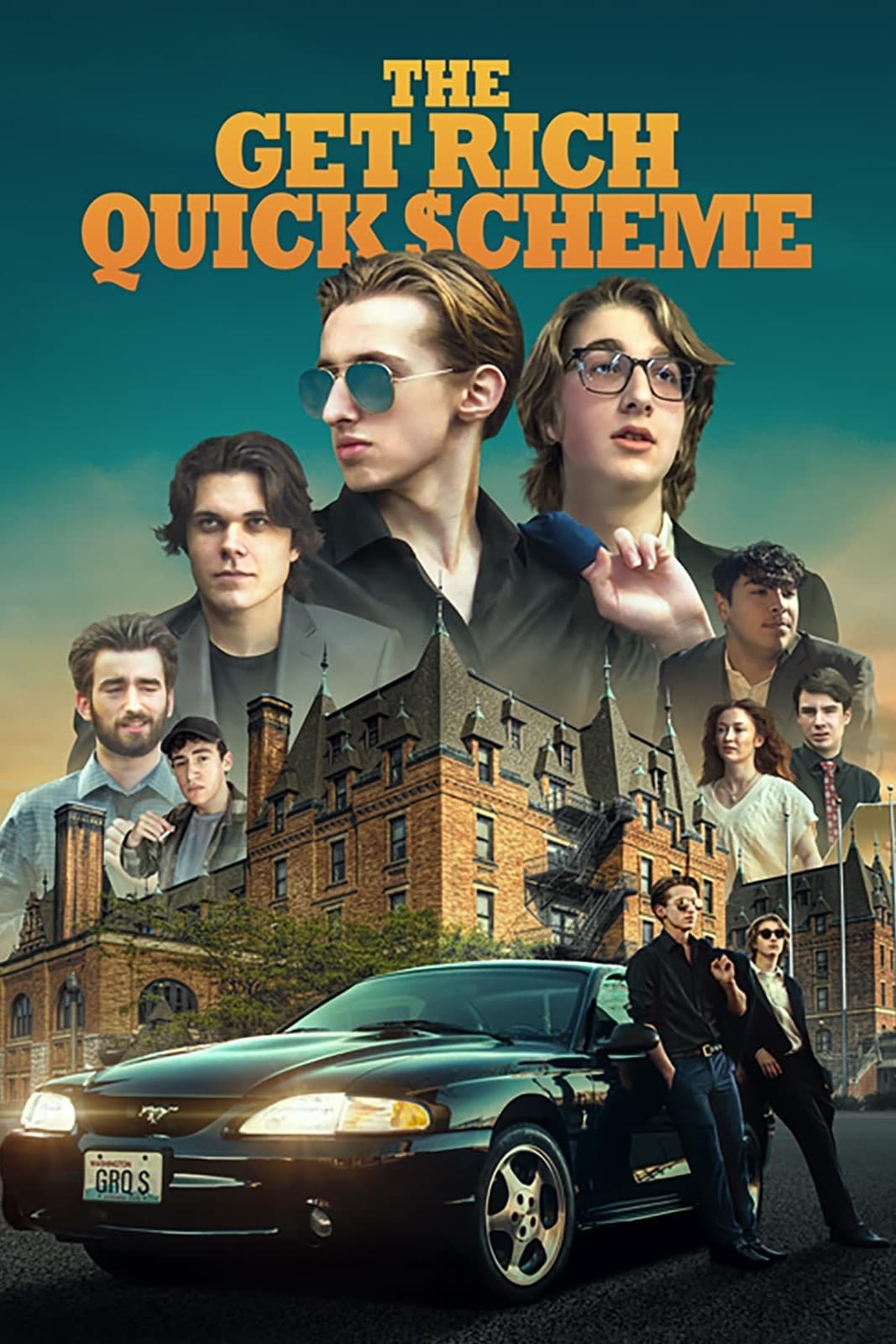 The Get Rich Quick Scheme Hindi Dubbed Movie Poster (2024)