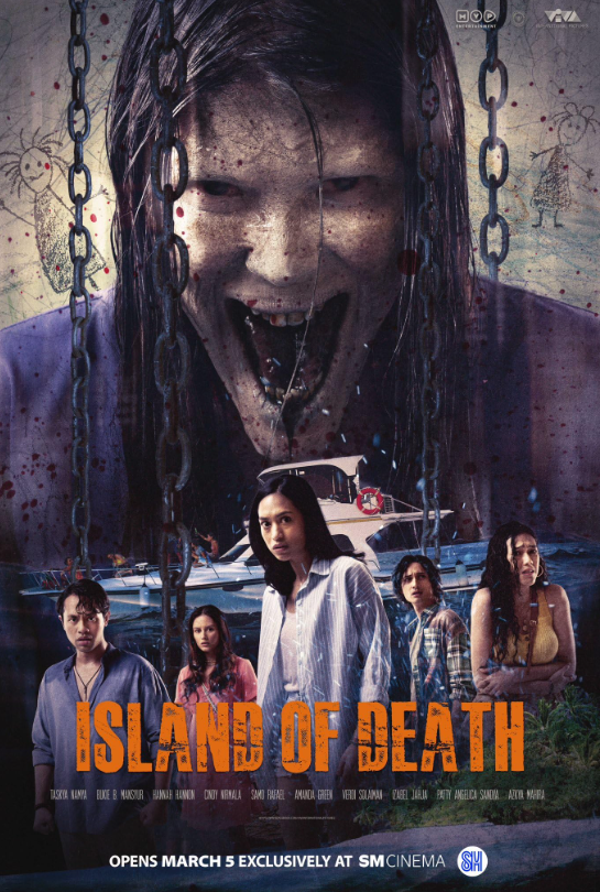 Pulau Hantu Hindi Dubbed Movie Poster (2024)